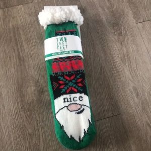 Naughty or Nice Gnome Slippers